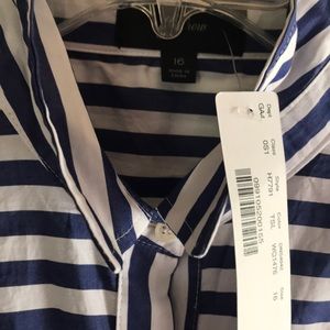 J. Crew Dresses - NWT striped shirt dress J. Crew Dresses - NWT striped shirt dress